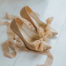 szpilki Alessandra Klasyczne skórzane w szpic - personalizacja [MW744]