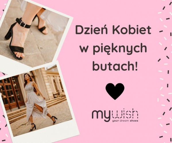 Dzień Kobiet w pięknych butach - życzenia i niespodzianka!